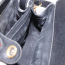 GUCCI GG Supreme Web Sherry Line Tas PVC Zwart Rood 116 02 076 Auth 184484-20