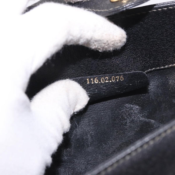 GUCCI GG Supreme Web Sherry Line Tas PVC Zwart Rood 116 02 076 Auth 184484