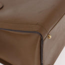 GUCCI Bamboo Hand Bag Leather Brown Gold 002 0260 Auth 184489-10