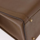 GUCCI Bamboo Hand Bag Leather Brown Gold 002 0260 Auth 184489-12