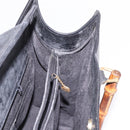 GUCCI Bamboo Hand Bag Leather Black Gold 002 1186 0260 Auth 184490-18