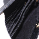 GUCCI Bamboo Hand Bag Leather Black Gold 002 1186 0260 Auth 184491-15