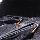 GUCCI Bamboo Hand Bag Leather Black Gold 002 1186 0260 Auth 184491-18