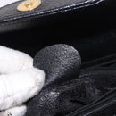 GUCCI Bamboo Hand Bag Leather Black Gold 002 1186 0260 Auth 184491-20