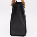 GUCCI Bamboo Handtasche Leder Schwarz Gold 002 123 0260 Auth 184494-4