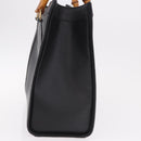 GUCCI Bamboo Handtasche Leder Schwarz Gold 002 123 0260 Auth 184494-5