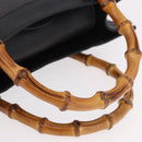 GUCCI Bamboo Handtasche Leder Schwarz Gold 002 123 0260 Auth 184494-7