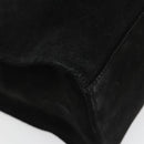GUCCI Hand Bag Suede Black Silver 002 1025 Auth 184500-16