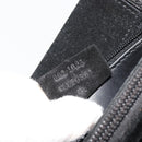 GUCCI Hand Bag Suede Black Silver 002 1025 Auth 184500-12