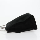 GUCCI Hand Bag Suede Black Silver 002 1025 Auth 184500-4