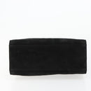 GUCCI Hand Bag Suede Black Silver 002 1025 Auth 184500-5