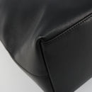 GUCCI Bamboo Shoulder Bag Leather Black Gold 001 3007 3754 Auth 184507-15