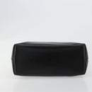 GUCCI Bamboo Shoulder Bag Leather Black Gold 001 3007 3754 Auth 184507-5