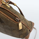 GUCCI Shoulder Bag Leather Beige Gold 007 115 4916 Auth 184510-10