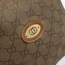 GUCCI Shoulder Bag Leather Beige Gold 007 115 4916 Auth 184510-17