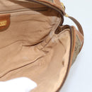 GUCCI Shoulder Bag Leather Beige Gold 007 115 4916 Auth 184510-19