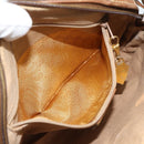 GUCCI Shoulder Bag Leather Beige Gold 007 115 4916 Auth 184510-22