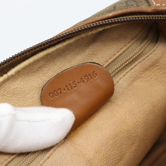 GUCCI Shoulder Bag Leather Beige Gold 007 115 4916 Auth 184510