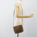 GUCCI Shoulder Bag Leather Beige Gold 007 115 4916 Auth 184510-23