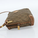 GUCCI Shoulder Bag Leather Beige Gold 007 115 4916 Auth 184510-3