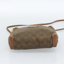 GUCCI Shoulder Bag Leather Beige Gold 007 115 4916 Auth 184510-5