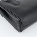 GUCCI Handtasche Leder Schwarz Gold 000 109 0098 Auth 184513-13