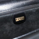 GUCCI Handtasche Leder Schwarz Gold 000 109 0098 Auth 184513-14