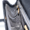 GUCCI Handtasche Leder Schwarz Gold 000 109 0098 Auth 184513-17