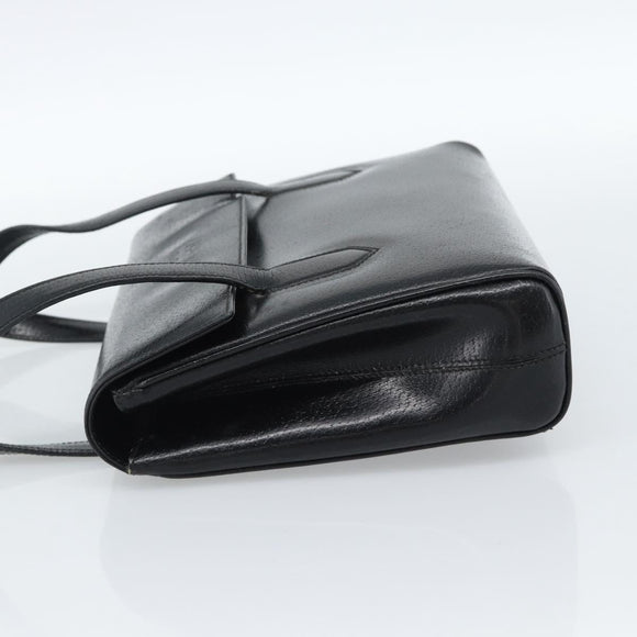 GUCCI Handtasche Leder Schwarz Gold 000 109 0098 Auth 184513