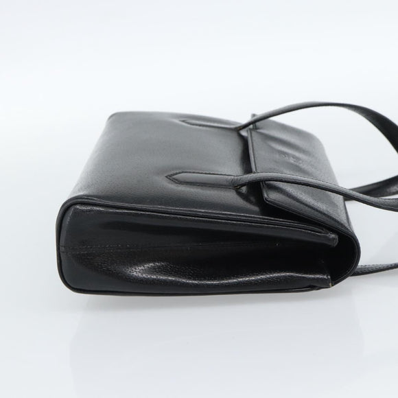 GUCCI Handtasche Leder Schwarz Gold 000 109 0098 Auth 184513