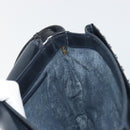GUCCI GG Supreme Shoulder Bag PVC Navy Gold 14 01 4084 Auth 184523-18