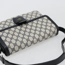 GUCCI GG Supreme Shoulder Bag PVC Navy Gold 14 01 4084 Auth 184523-6
