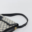 GUCCI GG Supreme Shoulder Bag PVC Navy Gold 14 01 4084 Auth 184523-8