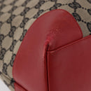 GUCCI GG Canvas Handtasche Beige Gold 002 1121 1669 Auth 184526-10