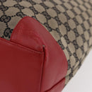 GUCCI GG Canvas Handtasche Beige Gold 002 1121 1669 Auth 184526-11