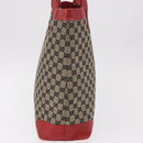 GUCCI GG Canvas Handtasche Beige Gold 002 1121 1669 Auth 184526-5