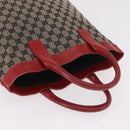 GUCCI GG Canvas Handtasche Beige Gold 002 1121 1669 Auth 184526-6