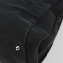 GUCCI Canvas Tote Bag Black Gold 114888 Auth 184529-15
