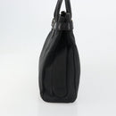 GUCCI Canvas Tote Bag Black Gold 114888 Auth 184529-3