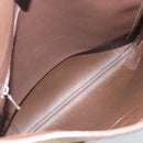 Burberrys Nova Check Tote Bag Canvas Beige Gold Auth 184530-10