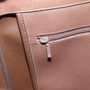 Burberrys Nova Check Tote Bag Canvas Beige Gold Auth 184530-11