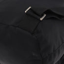 PRADA Backpack Nylon Black Silver Auth 184534A-17