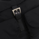 PRADA Backpack Nylon Black Silver Auth 184534A-19