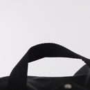 PRADA Backpack Nylon Black Silver Auth 184534A-8
