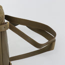 GUCCI Backpack Suede Khaki Gold 003 2058 0016 Auth 184537A-15