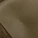 GUCCI Backpack Suede Khaki Gold 003 2058 0016 Auth 184537A-9