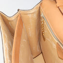 CELINE Macadam Canvas Shoulder Bag PVC Leather Brown Gold Auth 184541-22