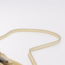 Miu Miu Hand Bag Leather 2way Ivory Gold Auth 184544A-15