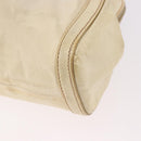 Miu Miu Hand Bag Leather 2way Ivory Gold Auth 184544A-19
