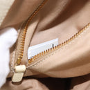 Miu Miu Hand Bag Leather 2way Ivory Gold Auth 184544A-27